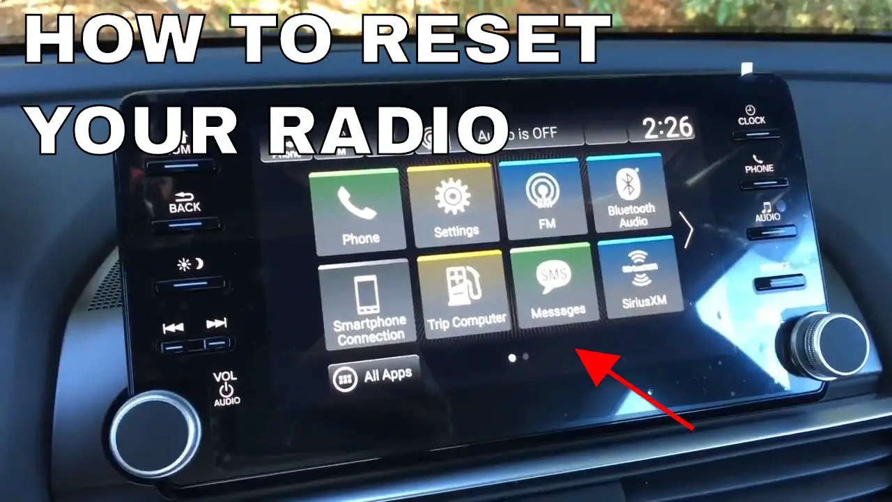 How to Reset Honda Infotainment System Autopickles