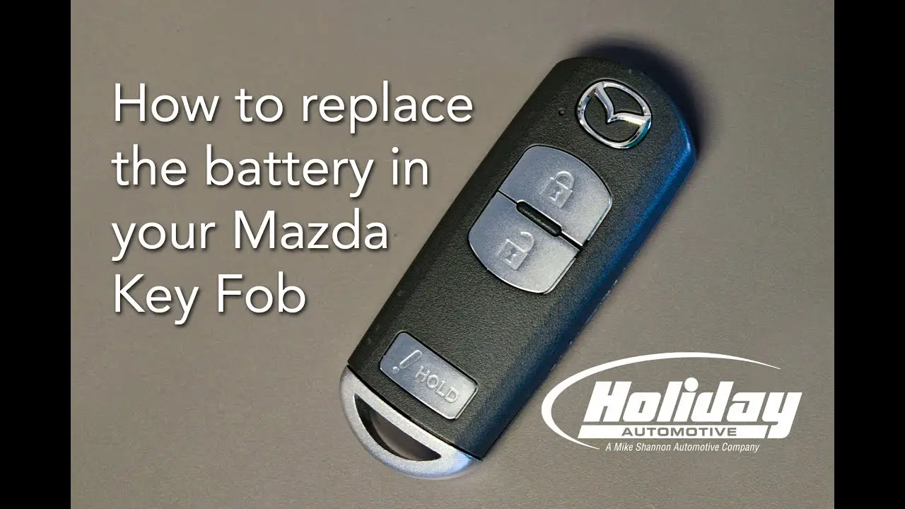 How to Take Apart Mazda Key Fob - Autopickles